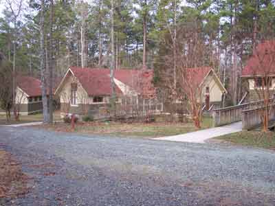 Camp Royall cabins